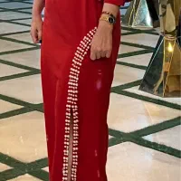 لباس مجلسی سنگ دوزی شده