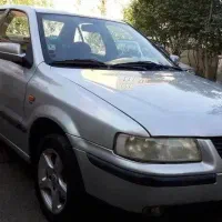 سمند X7 نقره ای مدل 85