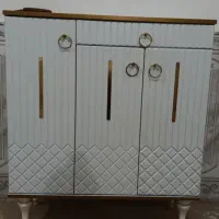 ست میز تی وی جاکفشی ساعت