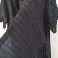 مانتو کرشه  مشکی مدل دار   زنانه بسیار نو و تمیز|لباس|تهران, مختاری|دیوار
