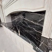 سنگ صفحه کابینت بین کابینت جزیره تیوی وال پله پیچ