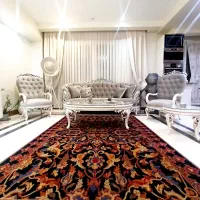 مبلمان ۷ نفره چوب و ناهارخوری ۸ نفره