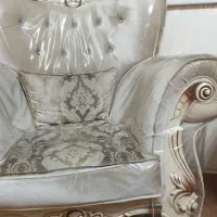 سرویس مبل  ۸ نفره  و میز غذا خوری  جنس ترک