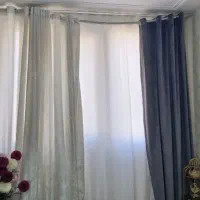 پرده سالنی ۳در ۳ متر پانچ|پرده، رانر، رومیزی|قم, زند آباد|دیوار