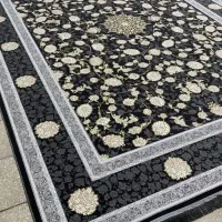 فرش ترنج  مدوسا (نگین غرب)|فرش|کرمانشاه, |دیوار