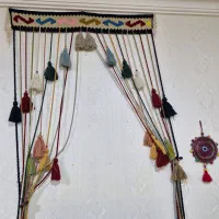 سردر گلیمی یا پرده گلیمی|پرده، رانر، رومیزی|آبدانان, |دیوار