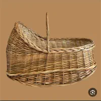گهواره حصیری نوزاد|تخت و سرویس خواب|کرمان, |دیوار