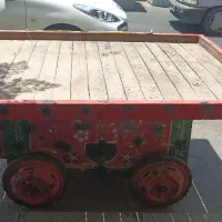 گاری تافی چوبی