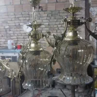لوستر اشپزخانه برنزی و اتاق خواب|لوستر و چراغ آویز|پاکدشت, حصار امیر|دیوار