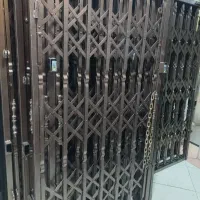 درب حفاظ/اکاردئونی/محافظ کشویی/نرده پنجره کرکره