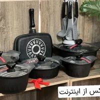 فروش فوری سرویس قابلمه ۲۰ پارچه چدن وارمی|ظروف پخت‌وپز|خوانسار, |دیوار