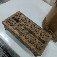 سطل آشجال و جا دستمالی|صنایع دستی و سایر لوازم تزئینی|قزوین, |دیوار