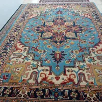 گلیم فرش پرزدار ۹ متری طرح سنتی