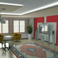 اجرای کناف ،رابیتس راویز سقف کاذب نورمخفی دکور|خدمات پیشه و مهارت|آشخانه, |دیوار