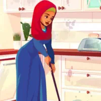 پرستار و نظافتچی خانم