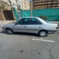 پژو  ۴۰۵ نقره‌ای مدل ۸۹  بلوارفردوس شرق