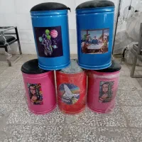 پاف صندوقی تک نفره|صندلی و نیمکت|اصفهان, قهجاورستان|دیوار