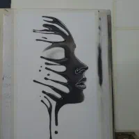 نقاشی سیاه قلم