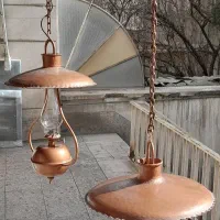 لوستر کلاسیک دست ساز قدیمی