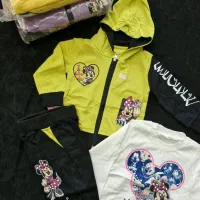 لباس پاییزی ۳ تیکه دخترانه