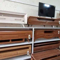 میزتلویزیون کشویی دیواری چوب راش کد۱۳