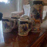 پارچ و لیوان سرامیکی