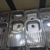 سینک ظرفشویی آشپزخانه آبشاری توکار روکار ۳۰۴ اجاق