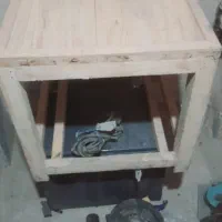 میز کرسی چوبی با هیتر برقی  برای شب یلدا