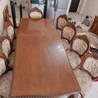 میز ناهارخوری ۱۰ نفره|میز و صندلی غذاخوری|هشتگرد, شهرک گلخانه|دیوار