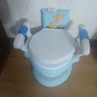 توالت بچه گانه درپوش دار