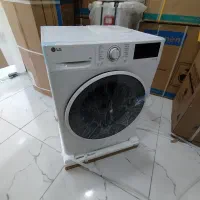 حراج اقساط لباسشویی الجی شرائطی سفید و سیلور|ماشین لباسشویی و خشک‌کن لباس|بوشهر, |دیوار