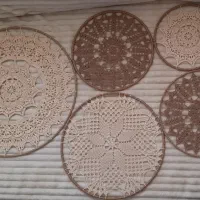 بافتنی دیوارکوب و بومریس و عروسک بافی|صنایع دستی و سایر لوازم تزئینی|اهواز, کوی باهنر|دیوار