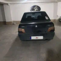 پراید صندوق‌دار ۹۰ مشکی موتور سالم