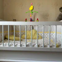 تخت نوزادی و ننوی کودک بامبینو مدل آرسین|تخت و صندلی بچه|تهران, فردوس|دیوار