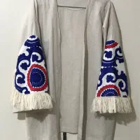 مانتو مزون دوزی کتان نو نو آکبند