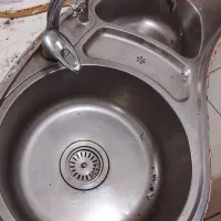 سینگ ظرفشویی|آب‌چکان و نظم‌دهنده ظروف|رشت, کوی طالقانی|دیوار