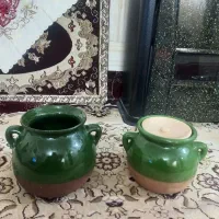 تنگ‌ماهی وقابلمه سفالی