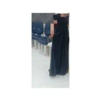 پیراهن مجلسی ساتن بلند
