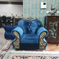 مبل راحتی نیمه استیل|مبلمان خانگی و میز عسلی|گرگان, |دیوار