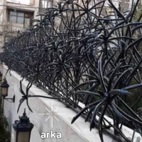 حفاظ شاخ گوزنی ،آبشاری ، نرده ،خدمات آهنگری