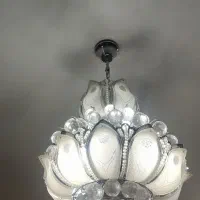 لوستر کریستالی 6 شعله