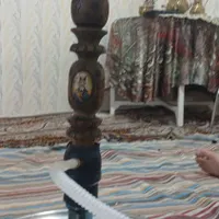 قلیون قهوه خونه ای تنه چوپ گردوو|کلکسیون و سرگرمی|گلپایگان, |دیوار