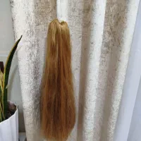 کلاه گیس ۱۰۰ سانت کلیپس دار رنگ عسلی