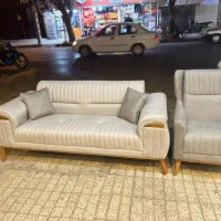 مبلمان قایقی8 نفره|مبلمان خانگی و میز عسلی|مشهد, مقدم|دیوار