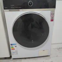 لباسشویی LG الجی ۹ کیلویی کمکارکرد و کاملاً سالم