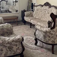 مبل سلطنتی تمام چوب راش