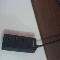 هاب usb 3 orico اورجینال فروش فوری دلیل کوچ کردن|قطعات و لوازم جانبی رایانه|زاهدان, |دیوار