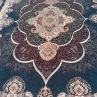 فرش ۱۲متری سورمه ای در حدنو