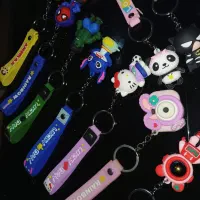 جاکلیدی های تمام سیلیکونی تک حلقه لند دار وارداتی