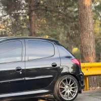 ۲۰۶ مشکی تیپ ۵ لوازمی|خودرو سواری و وانت|کرج, شهرک فهمیده|دیوار